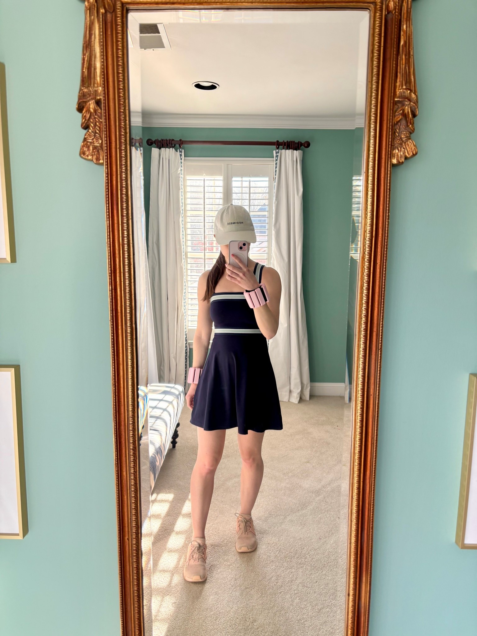 Wearing things I couldn’t wear last spring with a bump, I’ve missed exercise dresses! Just got this one in from Lou & Grey 

#LTKActive