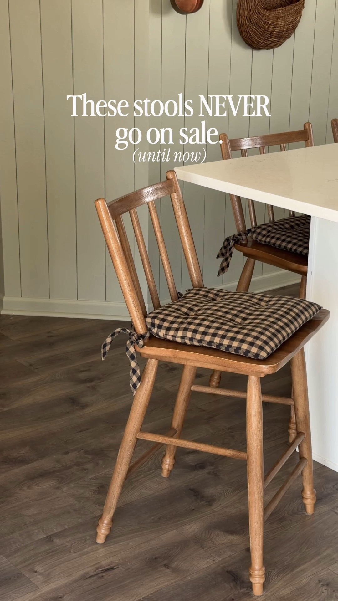 If you’ve been waiting for these counter stools to go on sale, THIS is your chance! Clip the 20% off coupon in the Circle app before checkout.