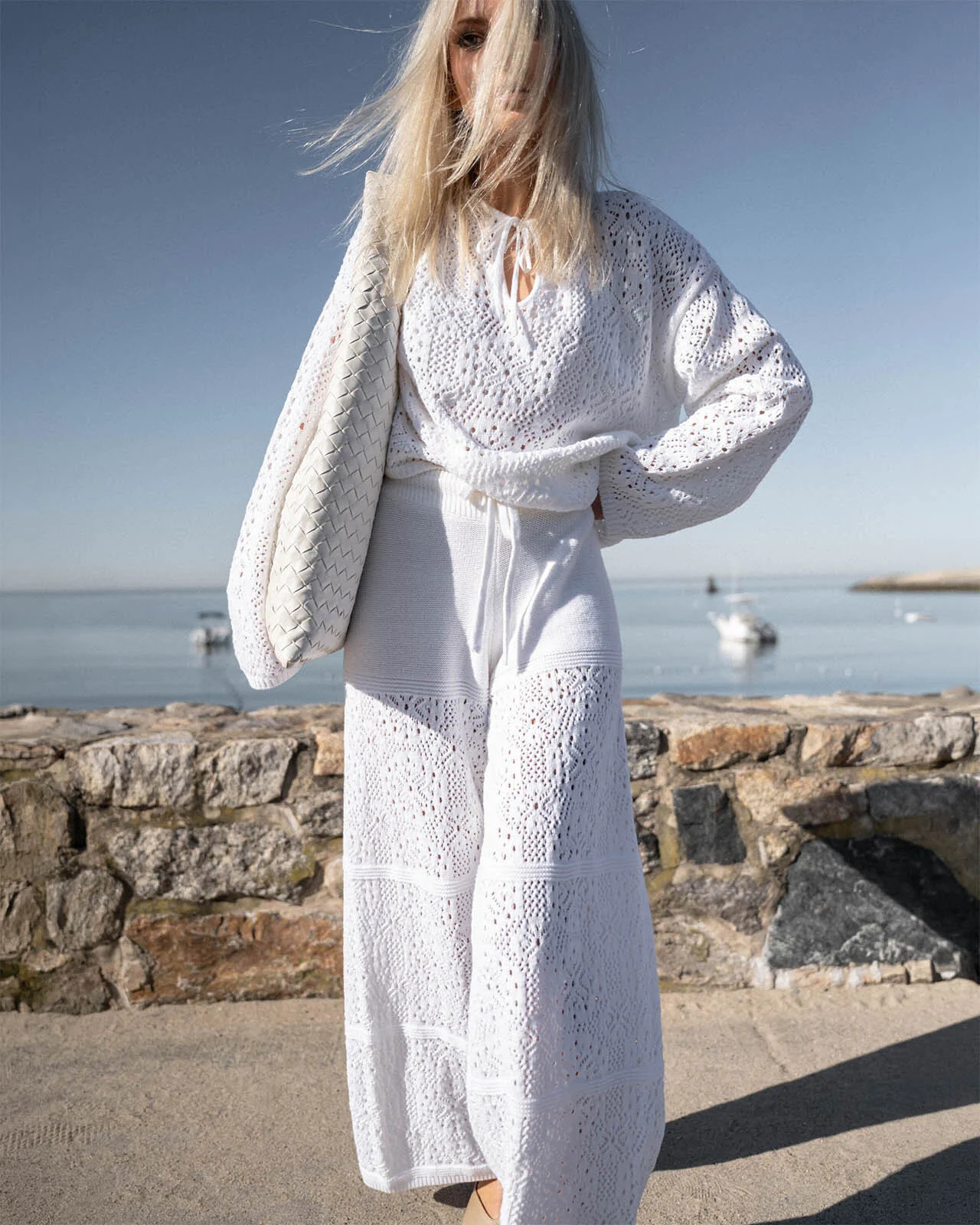 Beckham Crochet Sweater Pant | Splendid