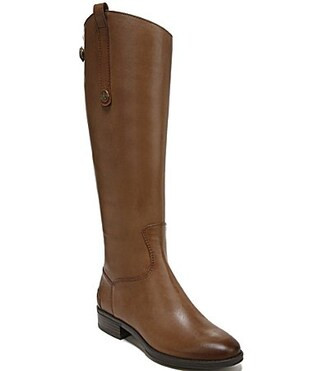 Sam Edelman Penny Tall Leather Riding Boots - 8 | Dillard's