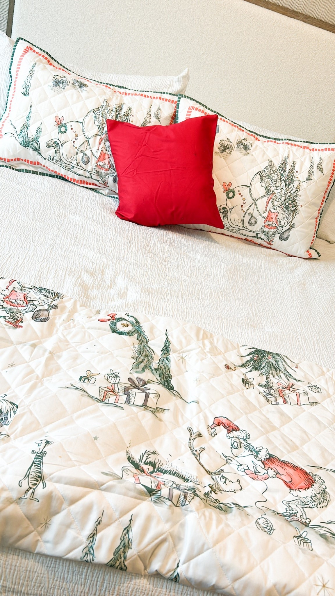 The Christmas bedding of my Christmas

Only comes in twin or full/queen. I folded the full/queen size to use across the end of our king bed! 

#LTKHoliday #LTKGiftGuide #LTKSeasonal