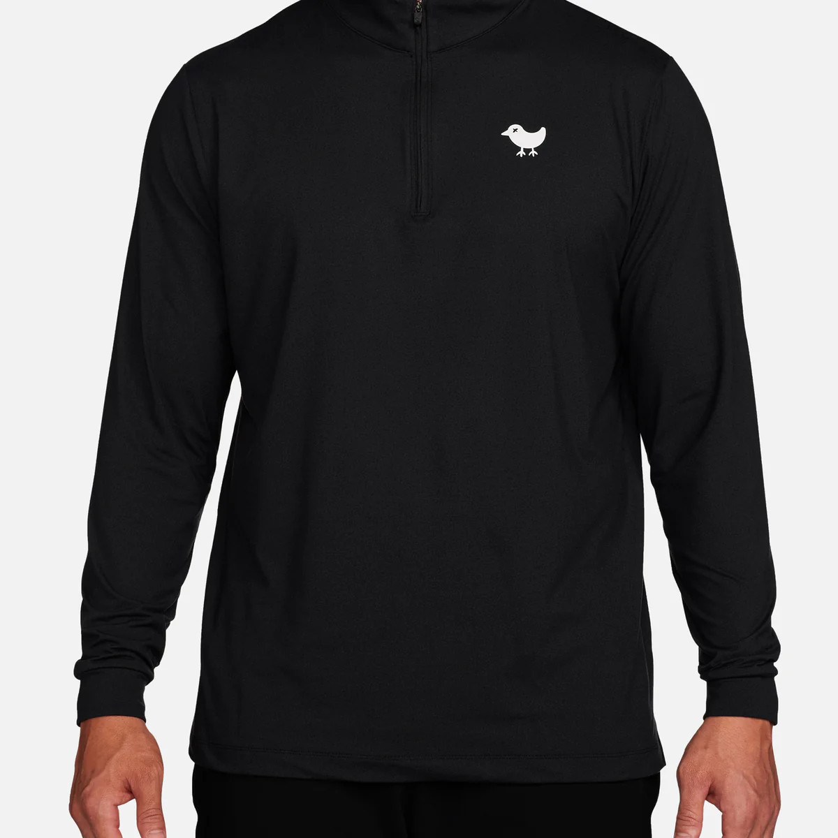 Black Quarterzip | Bad Birdie