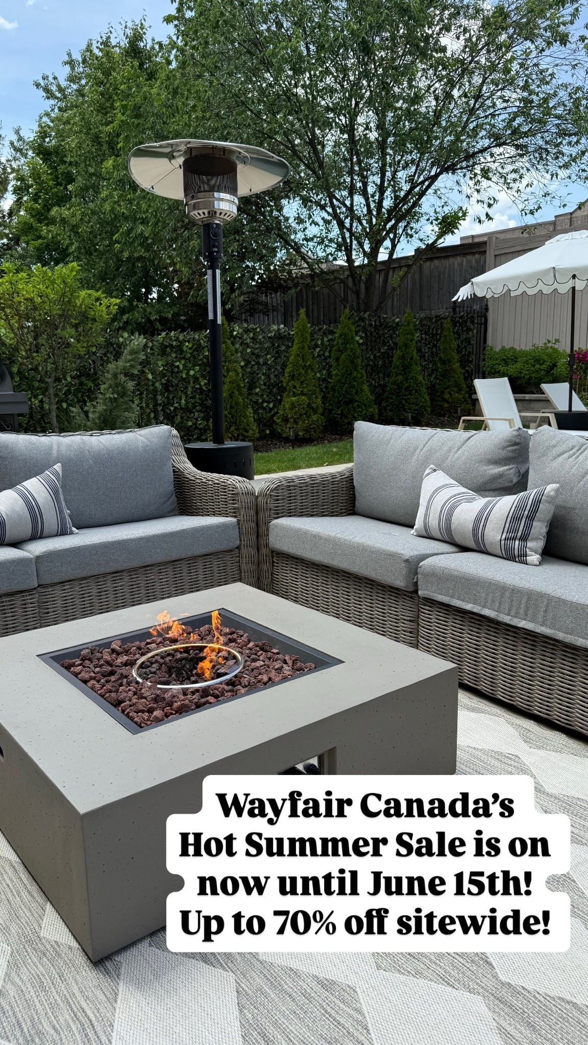 Wayfair Canada’s Hot Summer Sale is here until June 15th!! With up to 70% off sitewide, this is the perfect time to stock up on your summer decorating finds 

@wayfaircanada #wayfairCApartner #wayfaircahome

#LTKcanada #LTKsummer #LTKsale