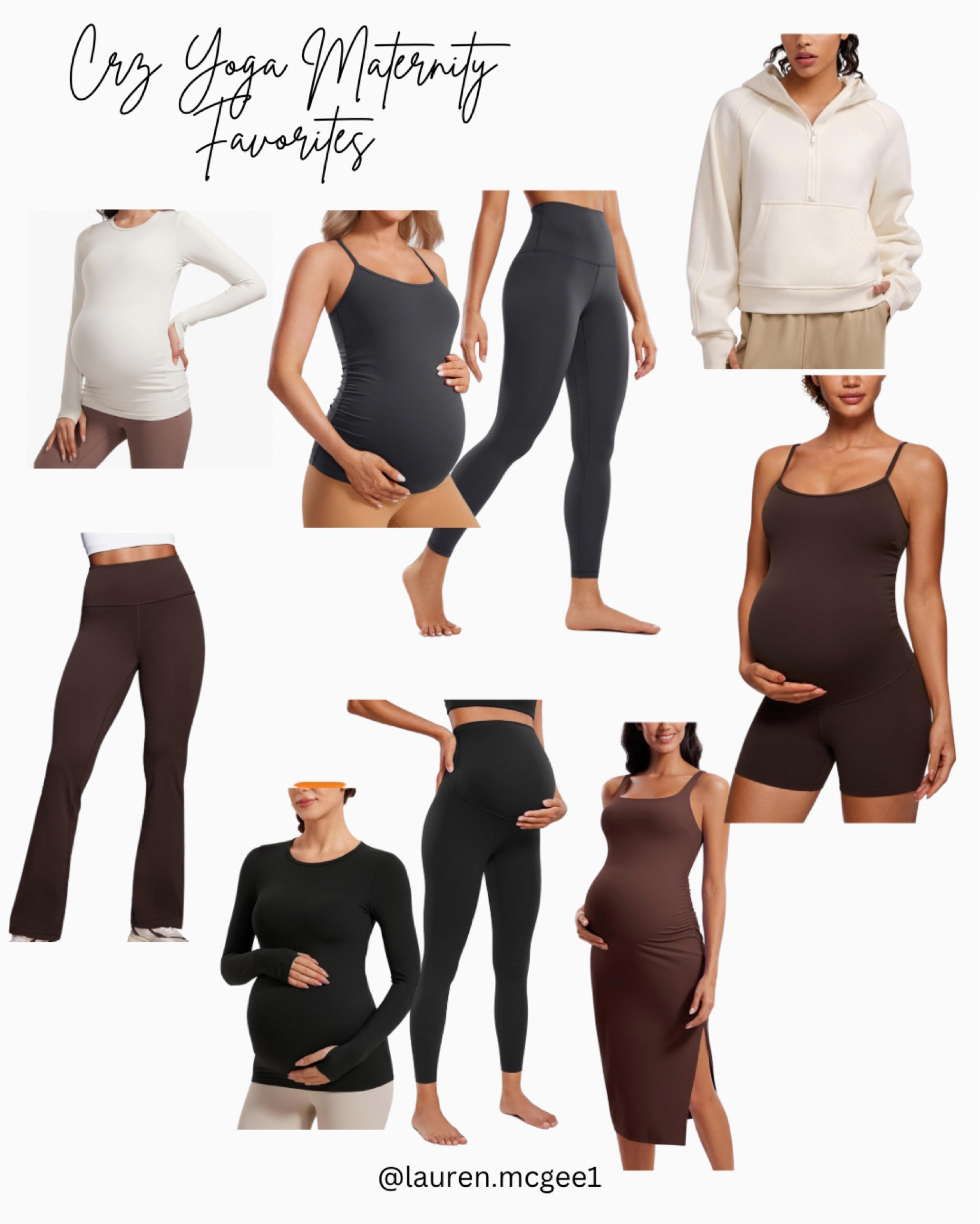 My favorite maternity & non maternity yoga/loungewear. Normal leggings fit with and without a bump. Comparable to Lulu for 1/4 the price 

#LTKHoliday #LTKGiftGuide #LTKBump