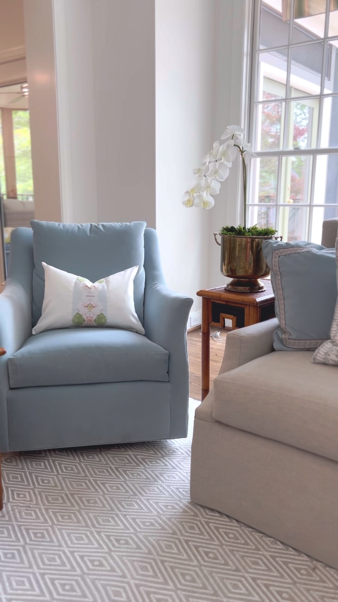 Throw pillows by Truett Designs!
It’s amazing what a simple pillow refresh can do for your space! Let me tell you about these pillows! These gorgeous pillows from @TruettDesigns are designed from original paintings by Founder and Artist-Designer Truett Fink, and I am obsessed!! Made to order with the most luxurious fabrics, Truett’s pillows are sustainably crafted, machine washable (hang dry), and include a hidden zipper. 

About this collection, Truett says, “Flowering Dogwoods takes its inspiration from my personal history and my love for mixing old and new. Inspired by an estate sale find of a porcelain dogwood, this painting was a reflection of the childhood memories of my grandmother's home coupled with my love of a dogwood tree.” Perfect for the New Traditional style home, this modern design helps blend old and new. Too much old looks dated, so balance is key in the home!

Check out more story-infused art and decor by Truett at Truettdesigns.com! And be sure to follow @truettdesigns for the latest releases and home inspiration!

#LTKstyletip #LTKhome #LTKFind