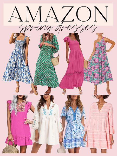 Amazon spring dresses, Amazon fashion, Amazon finds, Easter dress, wedding guest dress, spring trends, boho dress, embroidered dress, tuckernuck for less, pink dress

#LTKSeasonal #LTKunder50 #LTKFind