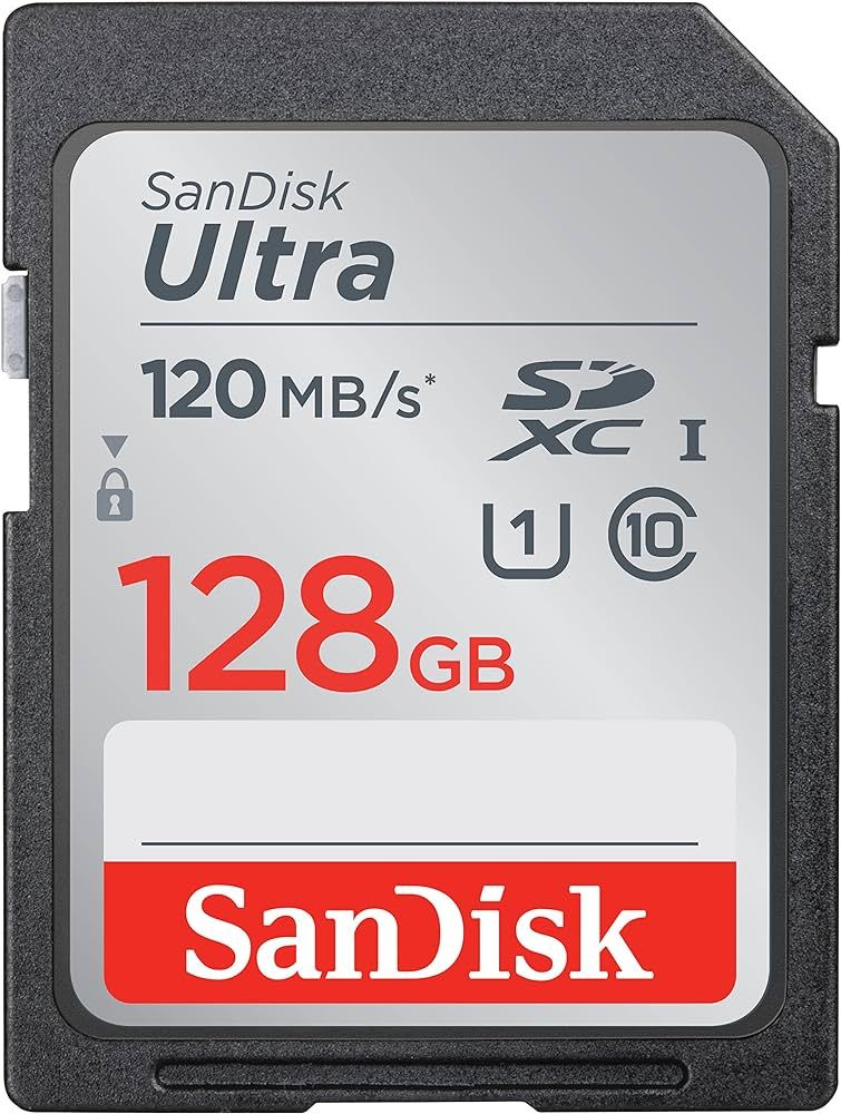 SanDisk 128GB Ultra SDXC UHS-I Memory Card • 120MB/s • C10 • U1 • Full HD • SD Card •... | Amazon (US)