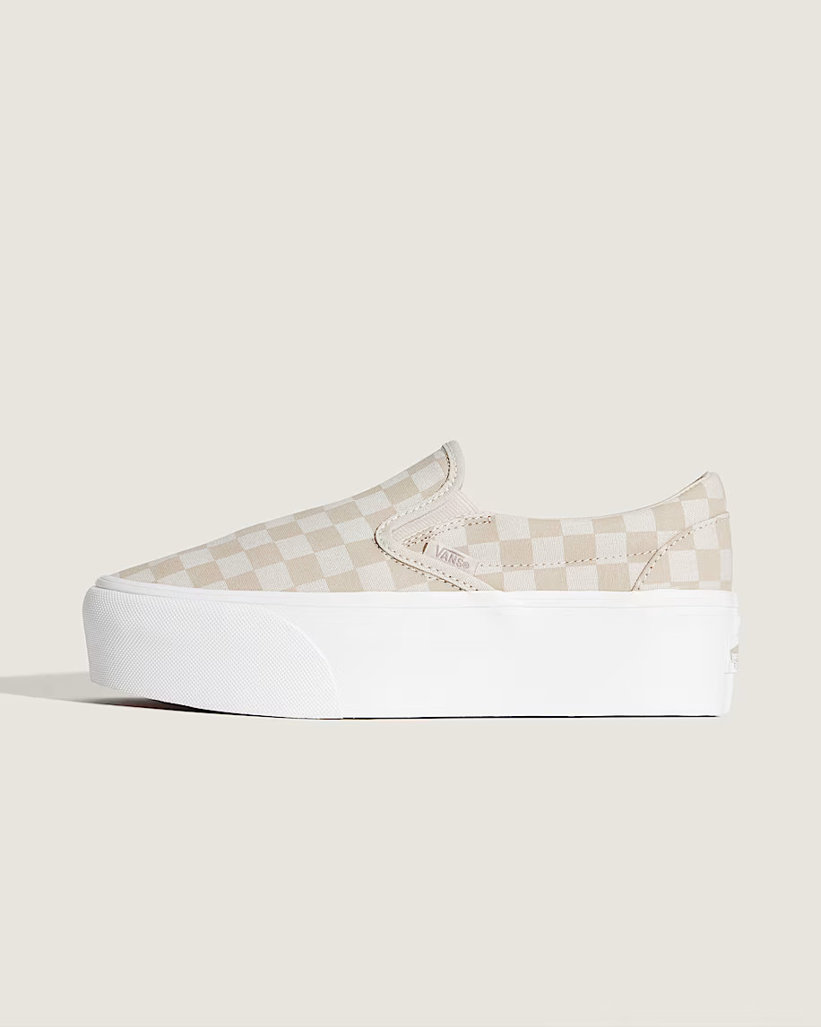 Classic Slip-On Platform Checkerboard Shoe | Vans (US)