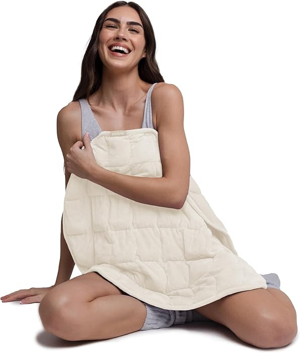 nodpod Body 6.5lb Compact Weighted Blanket I Perfect for Relaxation, Lounging, Napping, Sleeping ... | Amazon (US)