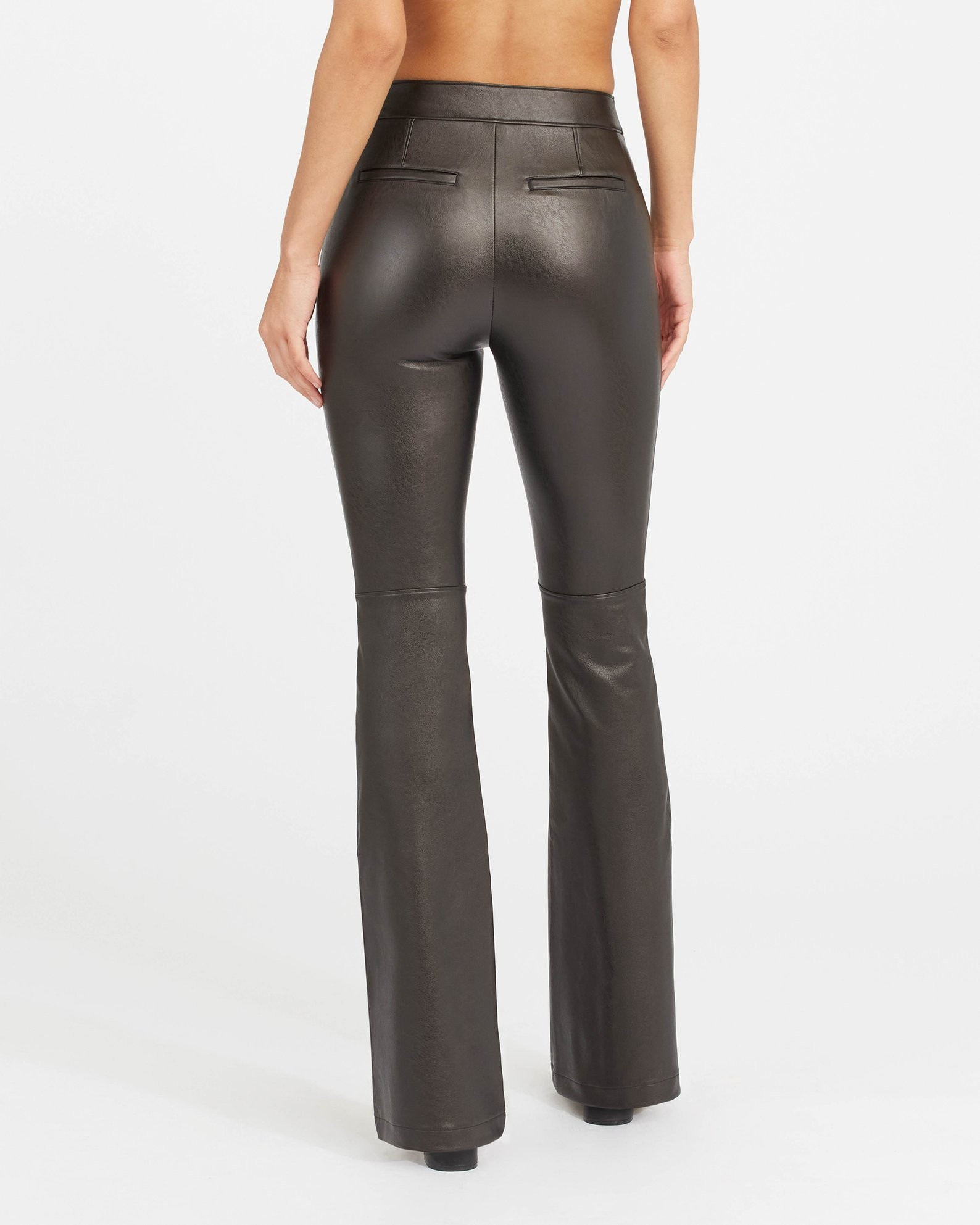 Leather-Like Flare Pant | Spanx
