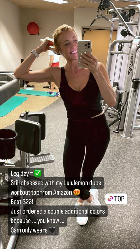 Still loving my lululemon dupe workout too from Amazon! Theirs is over $60…this one is only $23! Love it!!!!

#LTKFitness #LTKFind