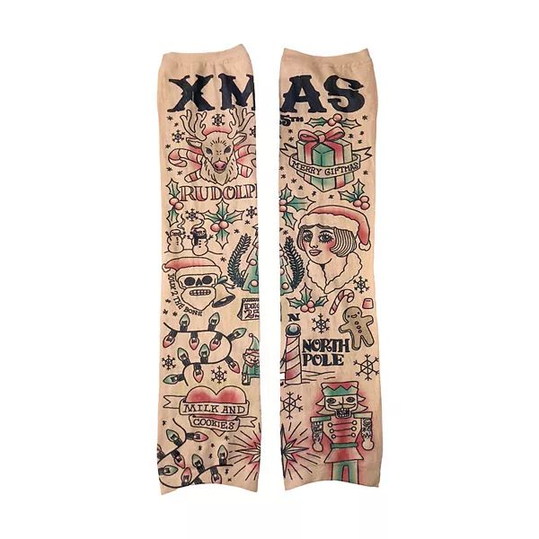 Men's 2-Pack Holiday Tattoo Sleeves | Kohl's