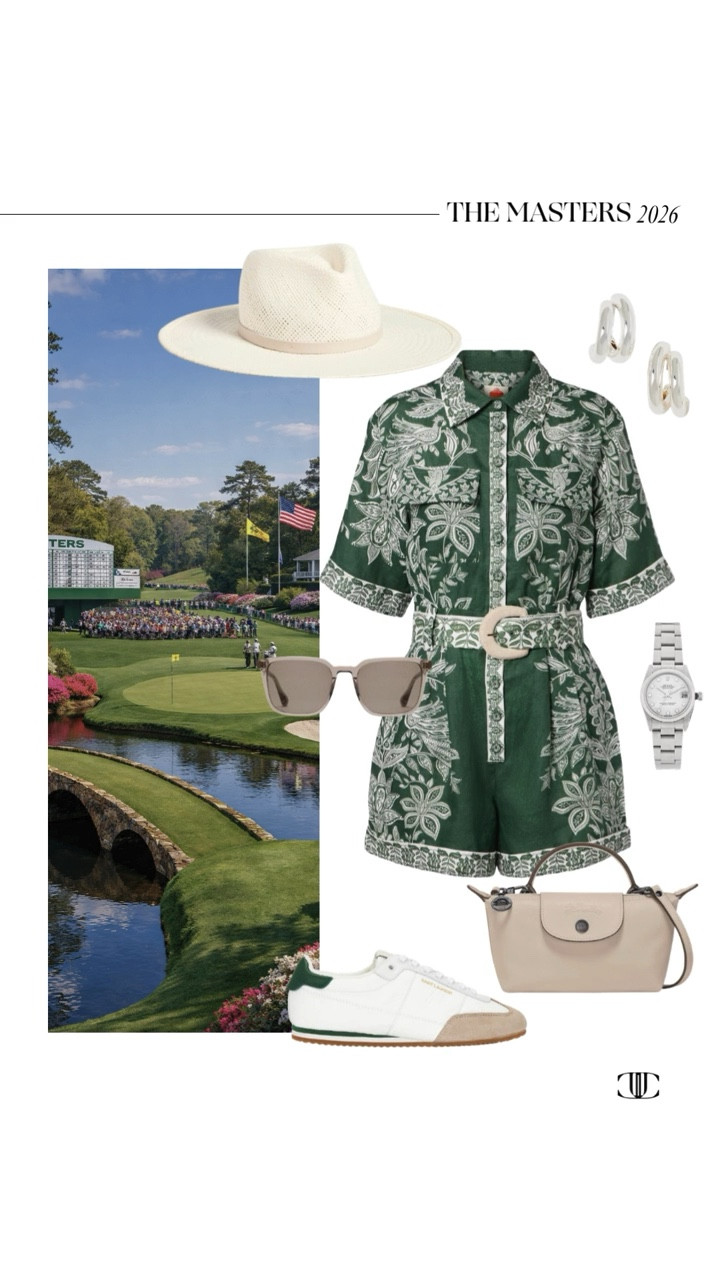 Masters 2026 Style 🌿🏌️‍♀️

Timeless, polished, and perfectly suited for a day at Augusta. This edit is all about breezy spring dresses, tailored linen sets, chic (walkable) shoes, and classic accessories that strike that effortless Southern balance.

From early tee times to clubhouse brunch, these looks are designed to keep you comfortable, refined, and ready for a full day on the course. Save this for tournament outfit inspo and tap to shop each look. ⛳✨

#LTKStyle #MastersStyle #GolfTournamentStyle #SpringOutfits #PreppyStyle #SouthernStyle #

#LTKOver40 #LTKootd #LTKdayinmylife