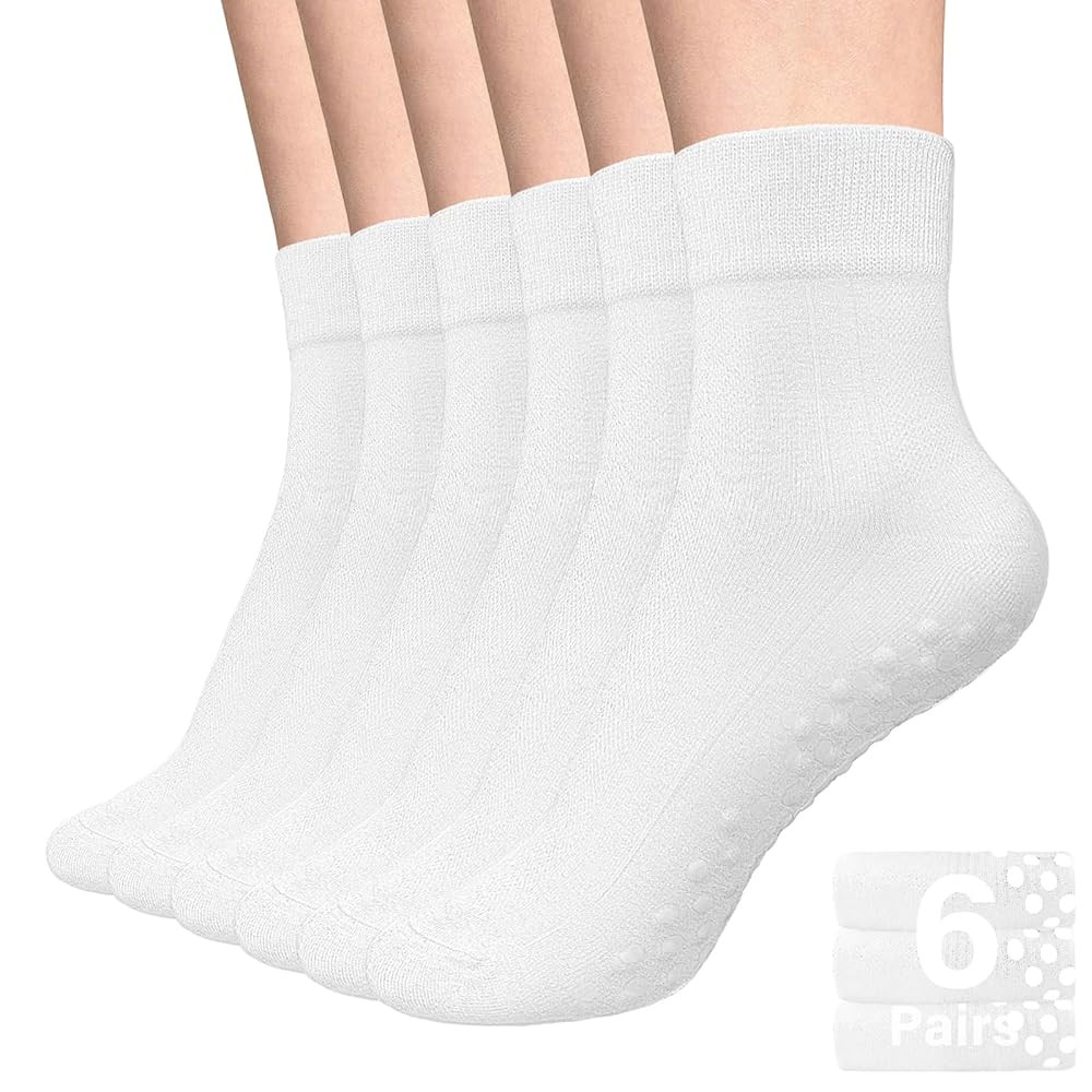 DIBAOLONG Womens & Mens Low Cut Socks, 6-Pair Ankle No Show Athletic Short Cotton Socks | Amazon (US)