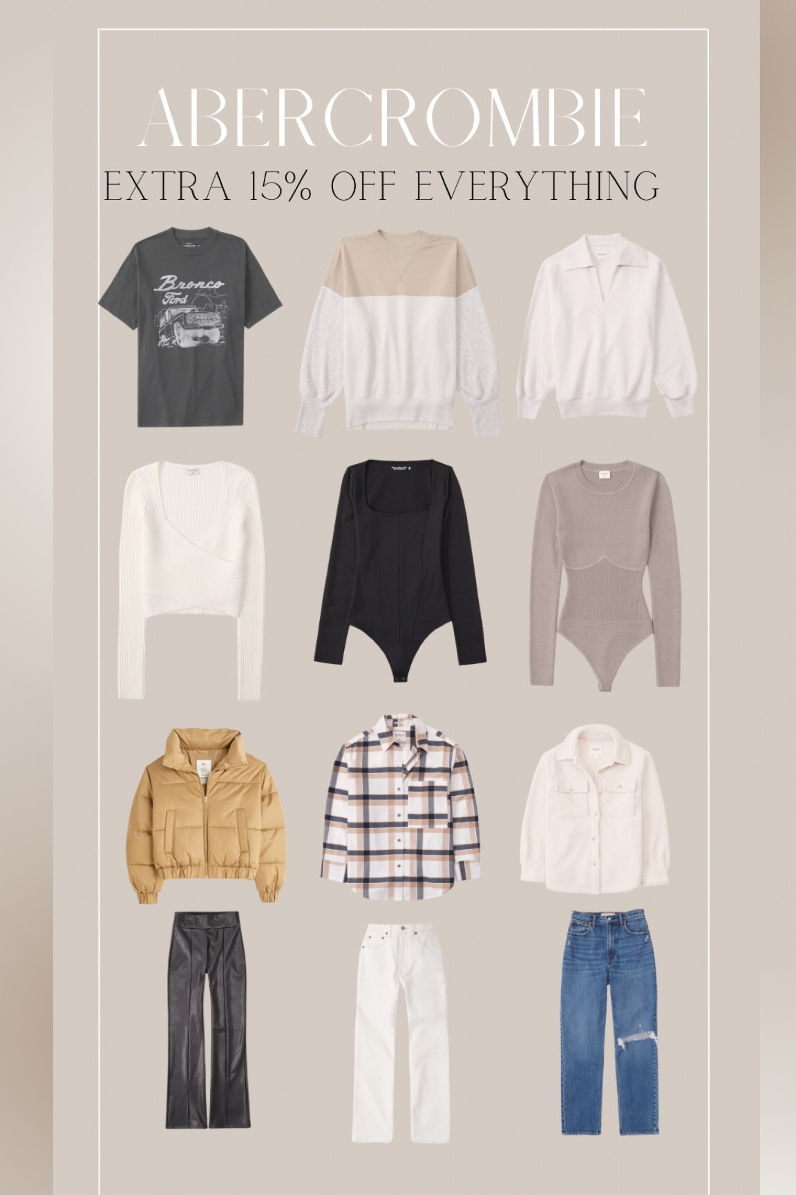 Abercrombie sale

#LTKunder50 #LTKSeasonal #LTKunder100