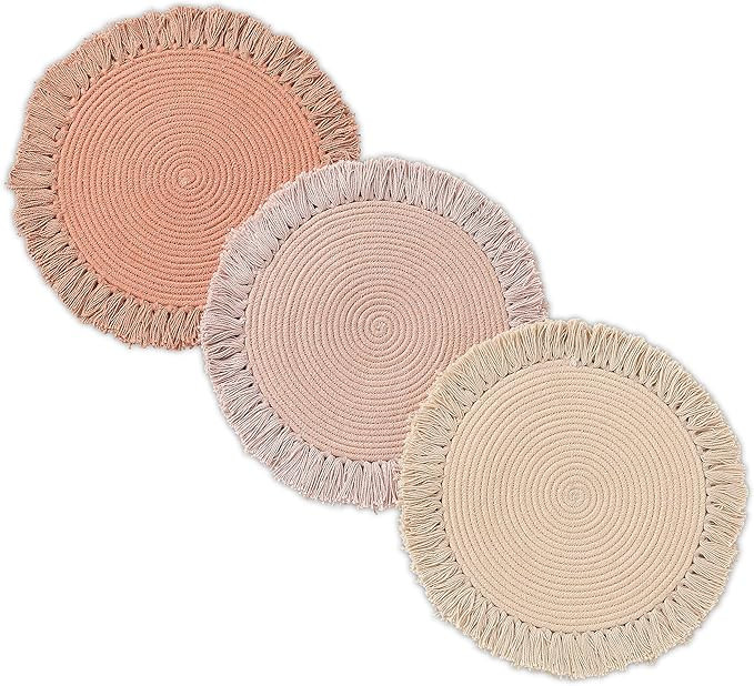 Amazon.com: Folkulture Pot Holders for Kitchen, Hot Pads or Trivets for Hot Dishes Pots and Pans,... | Amazon (US)