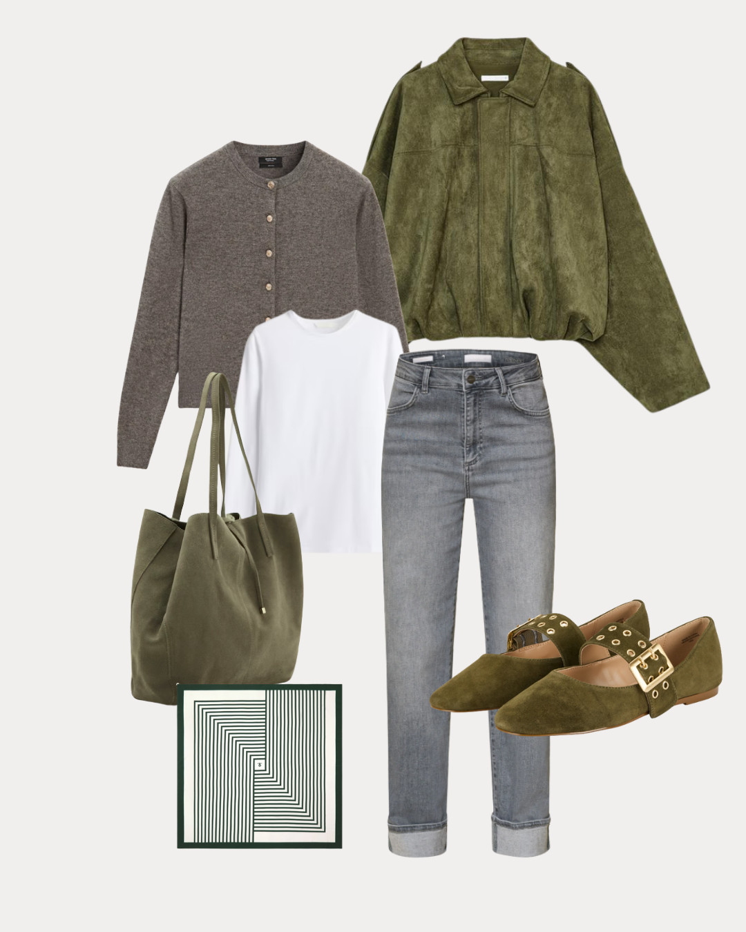 Hole dir ein Update der Zara Jacke bei Mango - Lederjacke in Olivgrün 

 #LTKeurope #LTKstyletip #LTKautumn