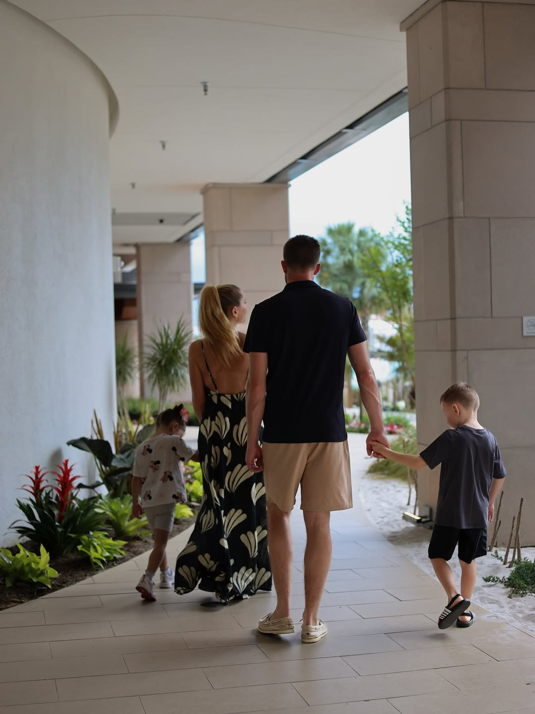Strolling through paradise with my favorite crew. Vacation style for the whole family! Click the link in bio to shop our looks! #familyvacation #resortstyle #vacationoutfit 

 #LTKdayinmylife #LTKgrwm #LTKootd