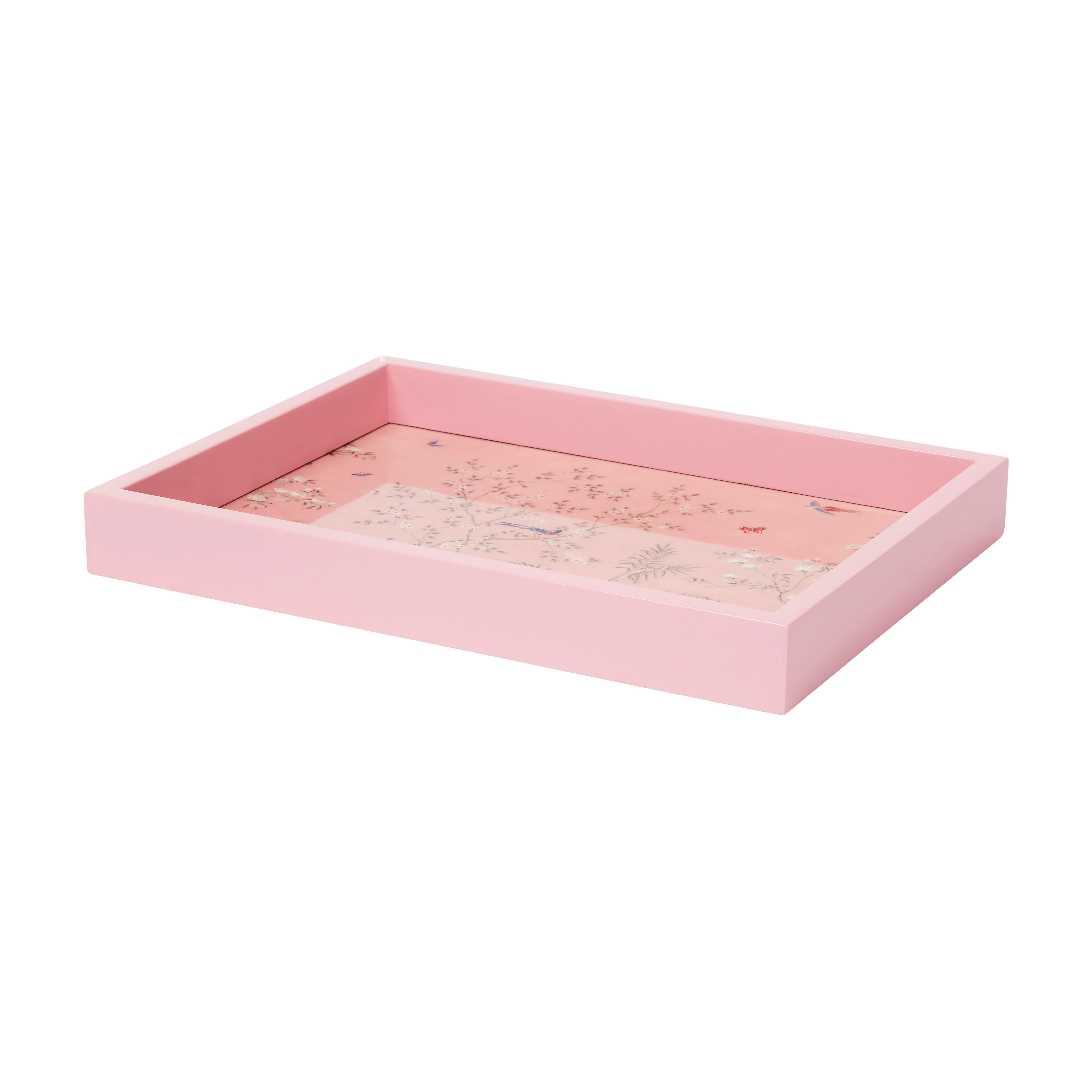 Pink Small Chinoiserie Tray | Addison Ross US