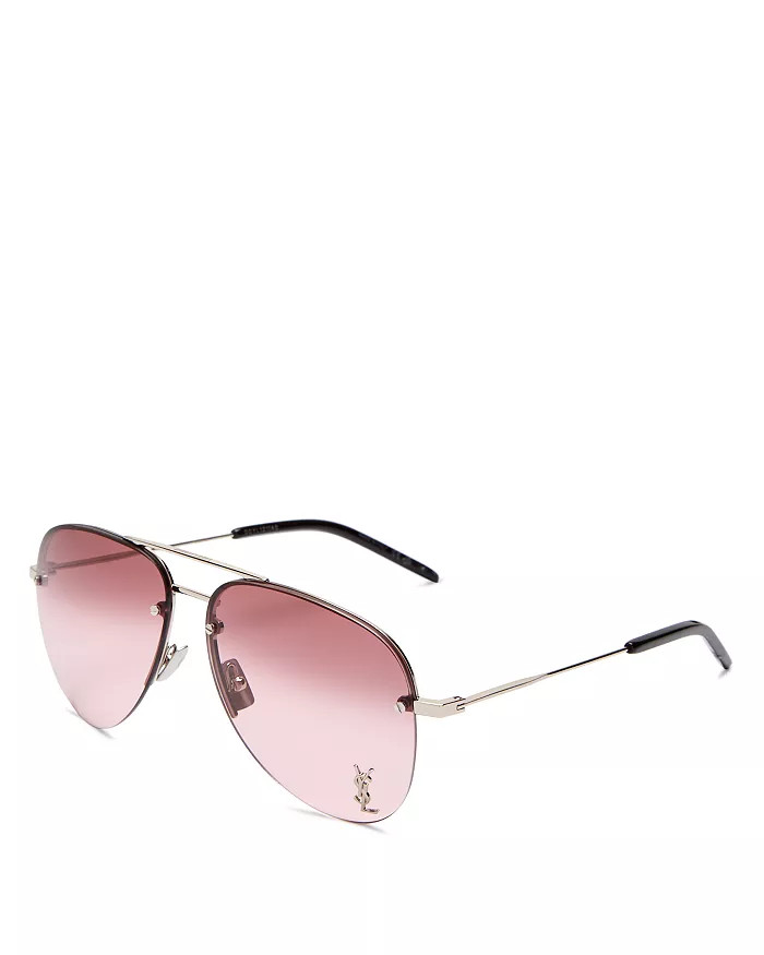 Unisex CLASSIC 11 M Brow Bar Aviator Sunglasses, 59mm | Bloomingdale's (US)