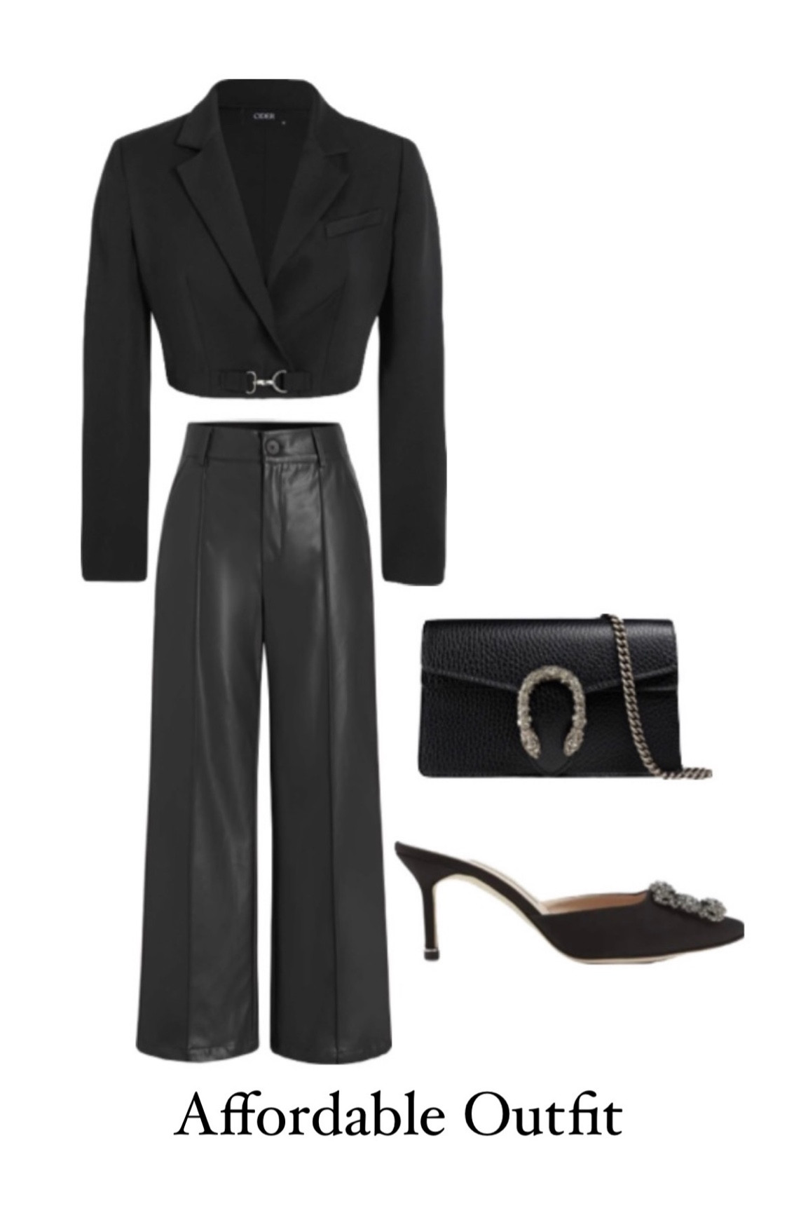 Affordable outfit🤭
Top: Shop Cider “Solid Buckle Crop Blazer”
Bottoms: Shop Cider “Faux Leather High Waisted Trousers” 

#LTKfindsunder100 #LTKfindsunder50 #LTKstyletip