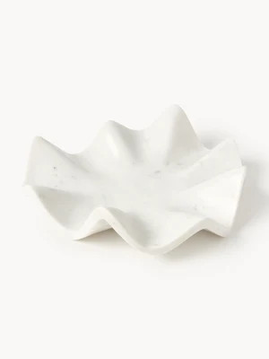 Handmade Decorative Marble Tray Gaia, Ø 30 cm | Westwing UK