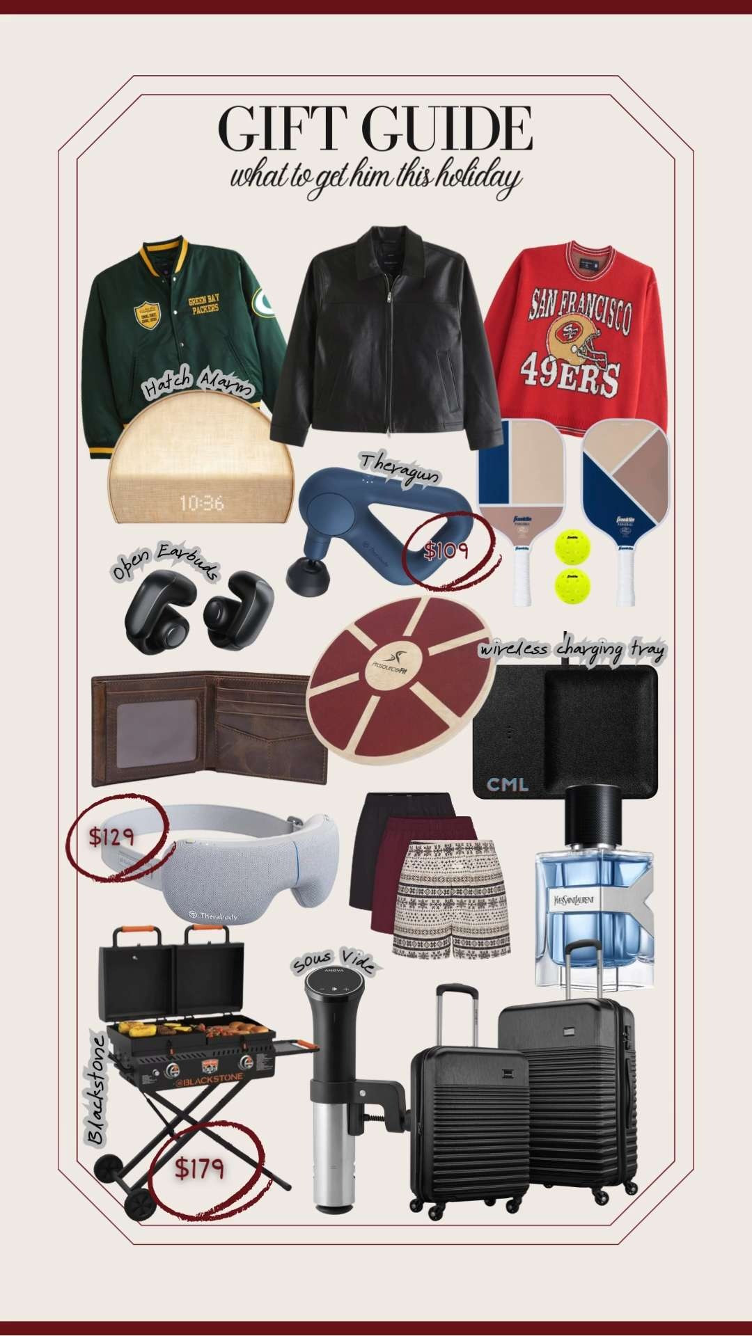 Last-minute gifts for the man in your life 🎁
From everyday essentials to elevated splurges — everything in this guide is actually useful, and a lot of it is on sale right now.
Think: cozy basics, tech upgrades, wellness favorites, and gifts he’ll use long after the holidays.
Perfect for shopping for your boyfriend, husband, brother, or dad — tap to shop before prices change. 

 

#LTKGiftGuide #LTKHoliday #LTKSaleAlert