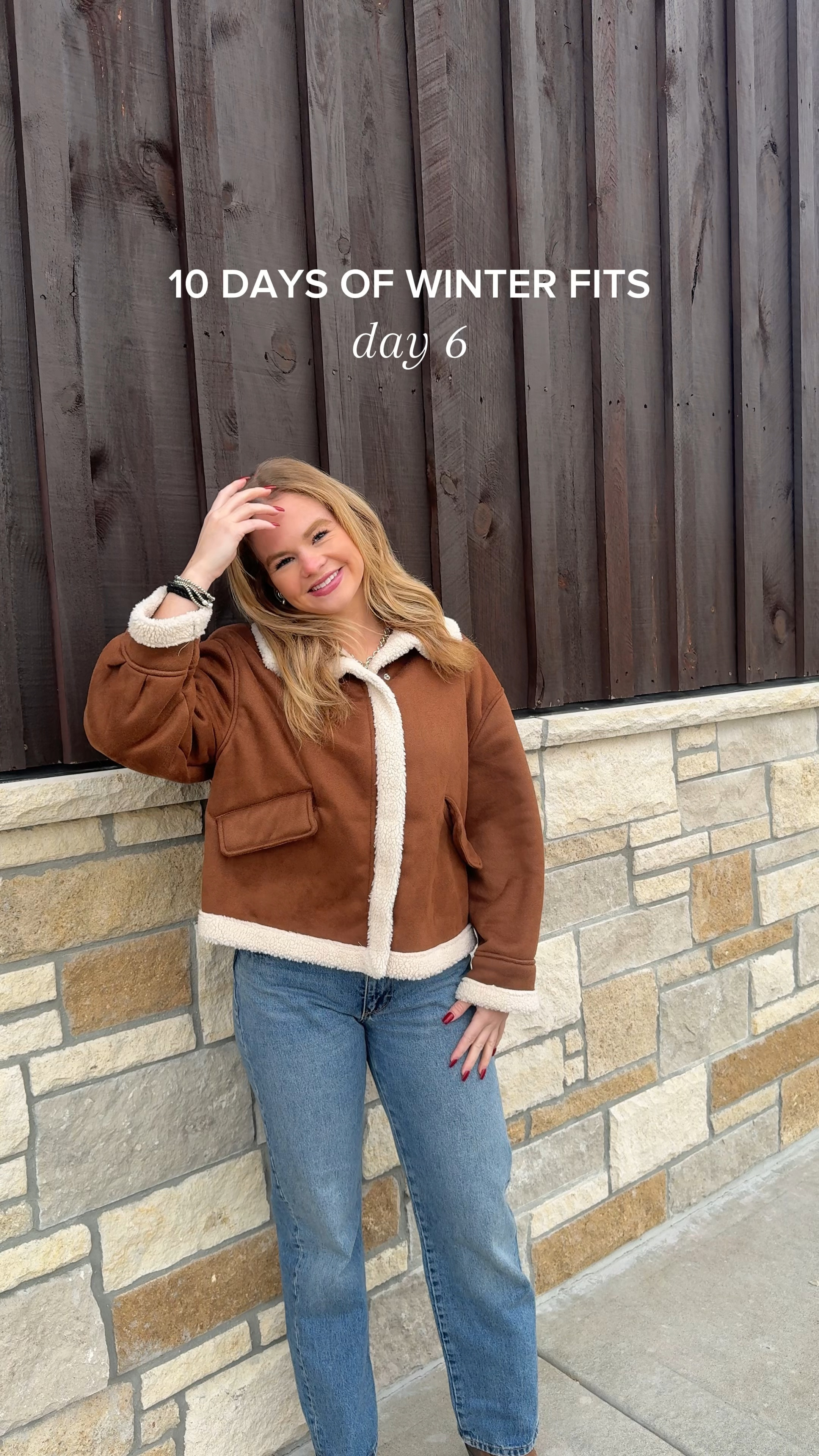 10 days of winter outfits - fur jacket

Jeans are Zara
