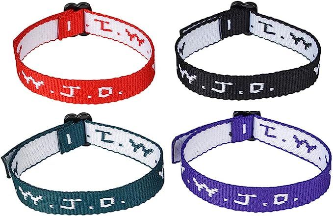 Rhode Island Novelty W.W.J.D. Webbing Bracelets, One Dozen per Order | Amazon (US)