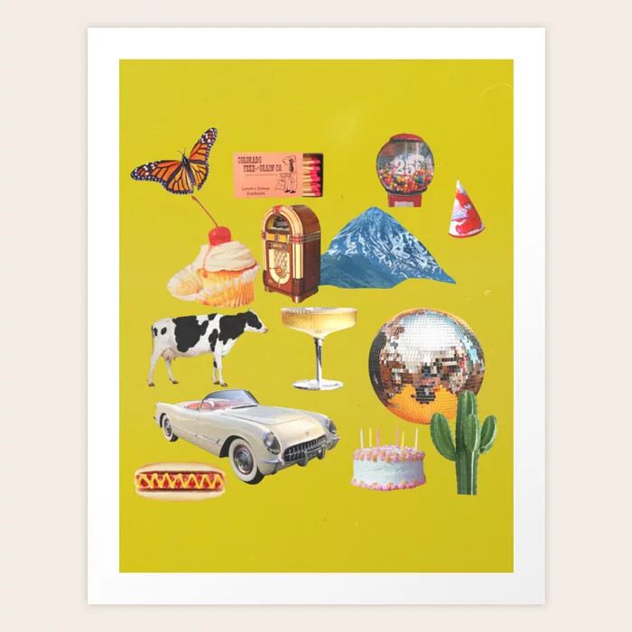 Time in a Bottle Art Print by Chromoeye | Society6