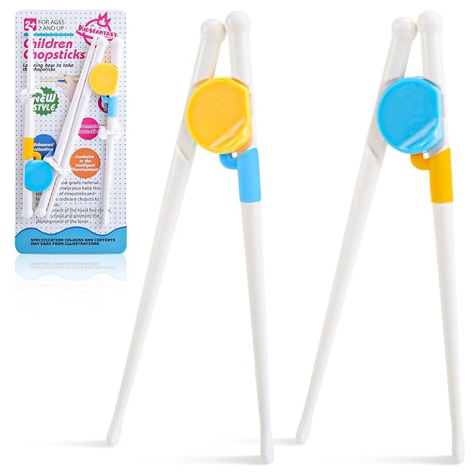 Kids Chopsticks, 2 Pairs Training Chopsticks for Toddler Beginners Baby Children Learning and Pra... | Amazon (US)