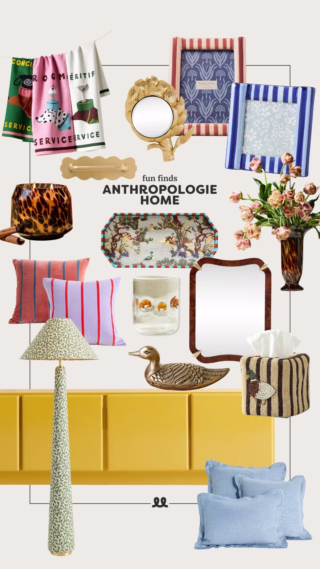 We’re repainting our upstairs family room/craft room so I got a few things from Anthropologie Home and here are a few more whimsy items that caught my eye!

#LTKHome