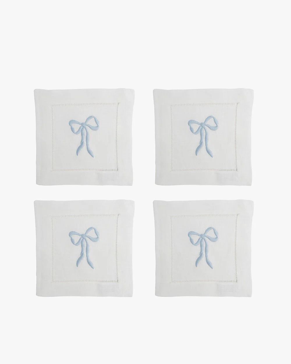 blue bow cocktail napkins (set of 4)

                      -

                      $55 | Cupcakes and Cashmere
