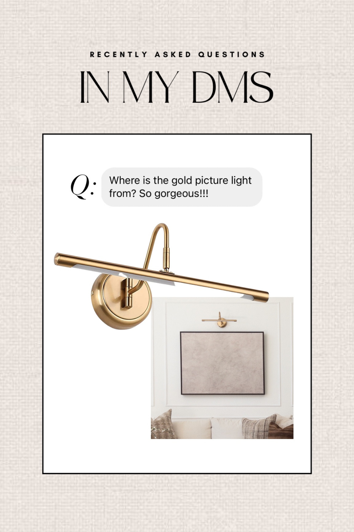 Picture light / Amazon find / budget friendly 

#LTKunder50 #LTKhome