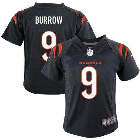 Joe Burrow Cincinnati Bengals Nike Infant Game Jersey - Black | Walmart (US)