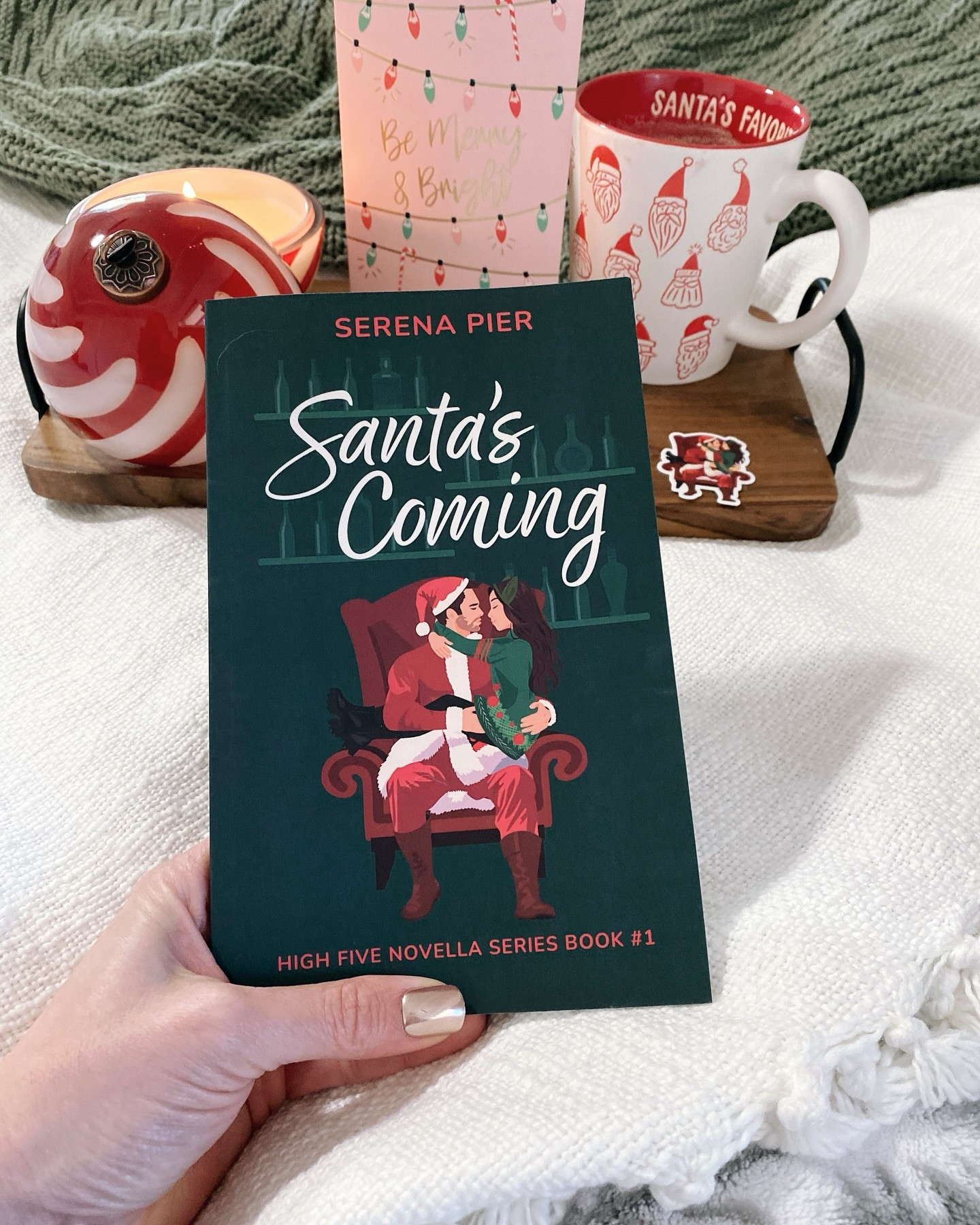 If you need a jolt of holiday spirit this book is for you. It can literally be read in one sitting...if your kids will leave you alone for that long. 🤣 This Christmas romance novella was fantastic. It had great banter, cute Christmas puns, and some things that would definitely get you on Santa’s naughty list.😉🌶️ 

This book gave small town Hallmark vibes with some spice. Emily was relatable and you rooted for her to find love. You could feel her struggle as a single mom, and knew she deserved more. Nick was sweet and exactly the MMC you look for in a holiday book. I loved the dual POV and reading their text messages to each.

Tropes:

🎅🏼 Single Mom
🎅🏼 Small town
🎅🏼 Instant connection 
🎅🏼 8 year age gap
🎅🏼 Dual POV 
🎅🏼 Strangers to Lovers
🎅🏼 Text message banter

🌟🌟🌟🌟
🌶️🌶️

Thank you @serenapierwrites for sending me a copy.

#LTKHome #LTKSeasonal #LTKHoliday
