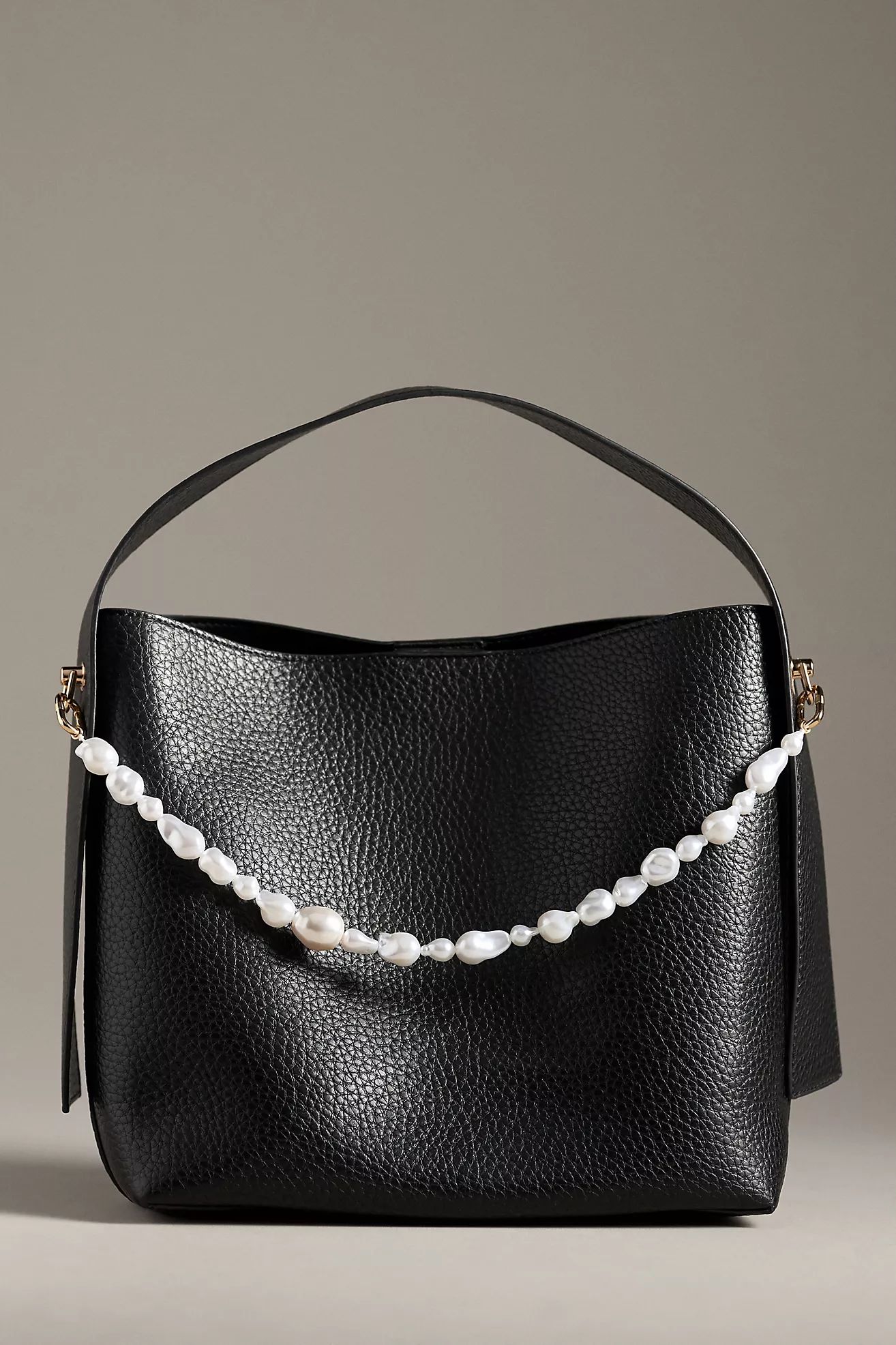 Pearl Chain Bag Charm | Anthropologie (US)