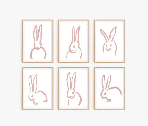 Set of 6 Nursery Prints Set of 6 Wall Art Set of 6 Nursery | Etsy | Etsy (US)