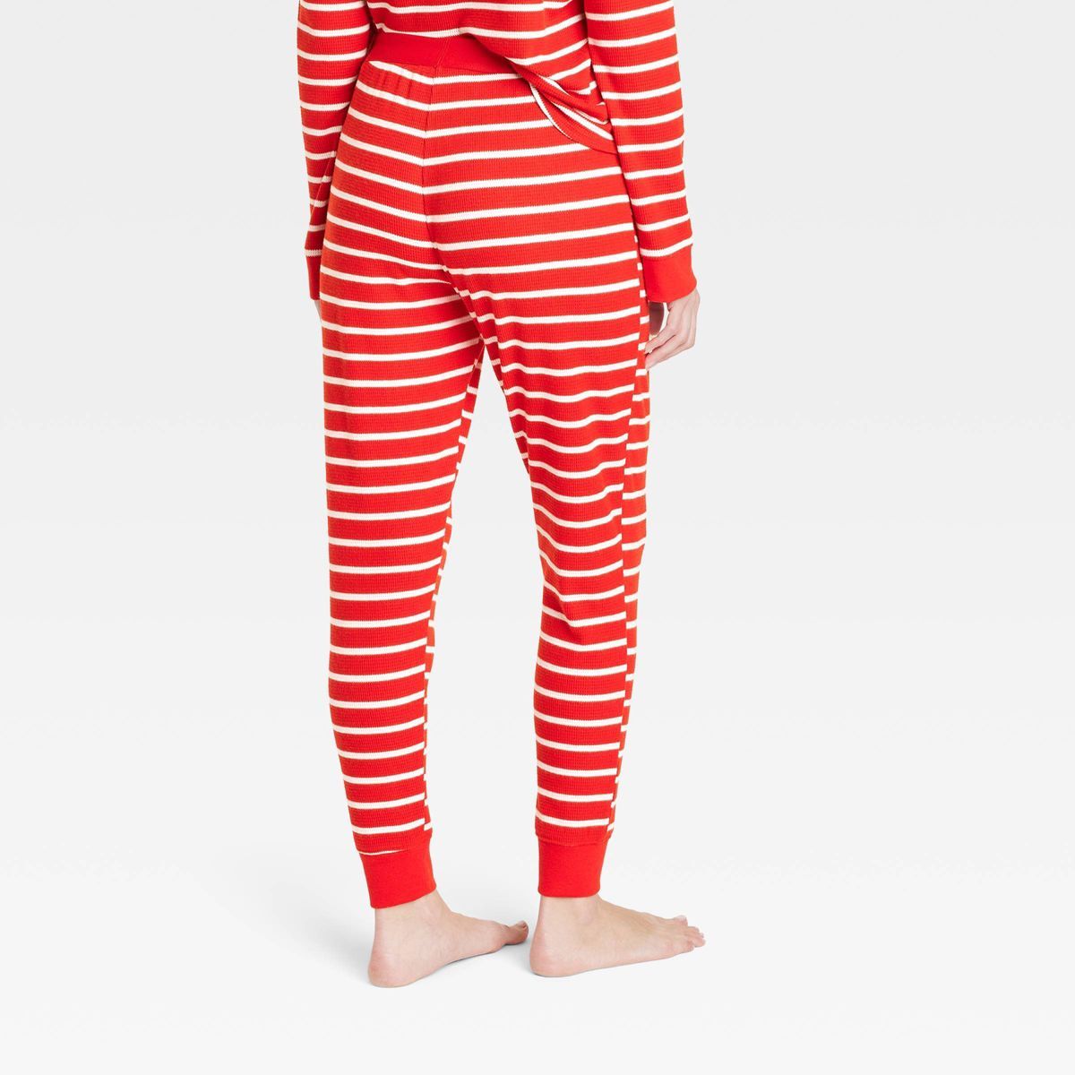 Women's Striped Matching Family Thermal Pajama Pants - Wondershop™ Red XS | Target