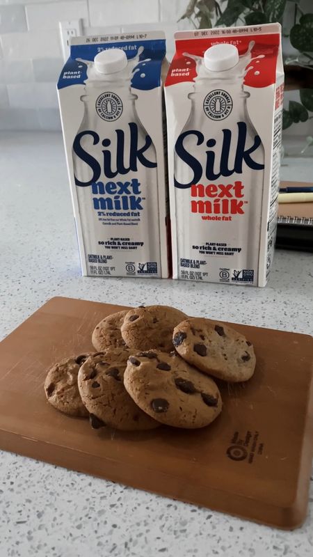 Who else loves a mid-day cookies and milk treat?! Because same. #Ad After my morning task were done, I headed to @Target to pick up my drive-up order of cookies and @Silk NextMilk.

#Silk is an OG in the dairy-free business, and I am forever thankful them (my families tummies too 😅) #SilkNextMilk Not only do they have whole milk, but they offer 2% too! #SilkNextmilkTarget

Check out this post on #LikeToKnowIt to get the exact items I used! #Target #TargetStyle

#LTKkids #LTKunder50 #LTKfamily