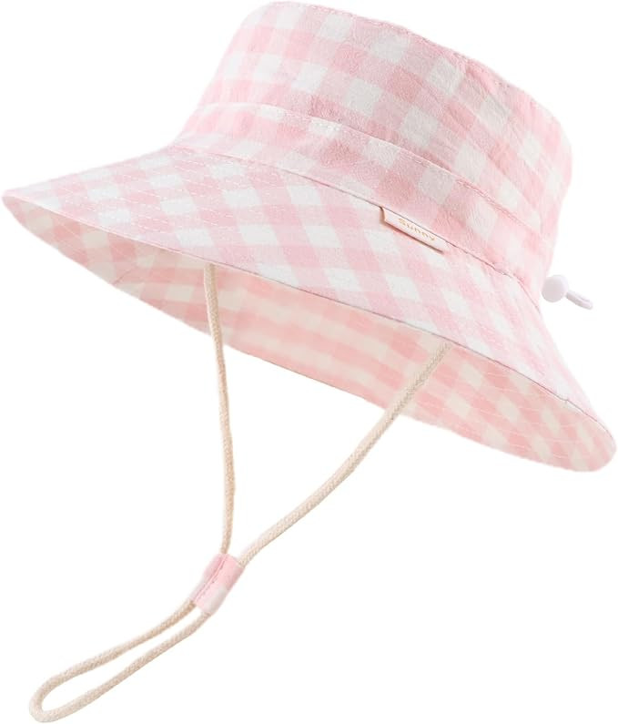 Bamery Baby Toddler Girls Bucket Hat Newborn Sun Hats for Boys Classic Infant Summer UV Protectio... | Amazon (US)