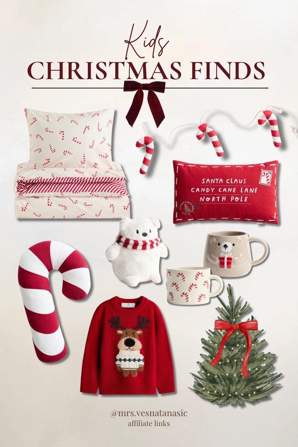 A little Christmas magic for the kids! 🎄❤️ From the sweetest candy cane bedding to cozy holiday mugs, festive pillows, and adorable little finds, H&M has so many cute pieces this season!

✨ H&M is having a sale with up to 40% OFF sitewide!

Shop all my picks here! ❤️