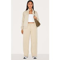 Petite Pebble Seam Detail Straight Leg Joggers | PrettyLittleThing UK