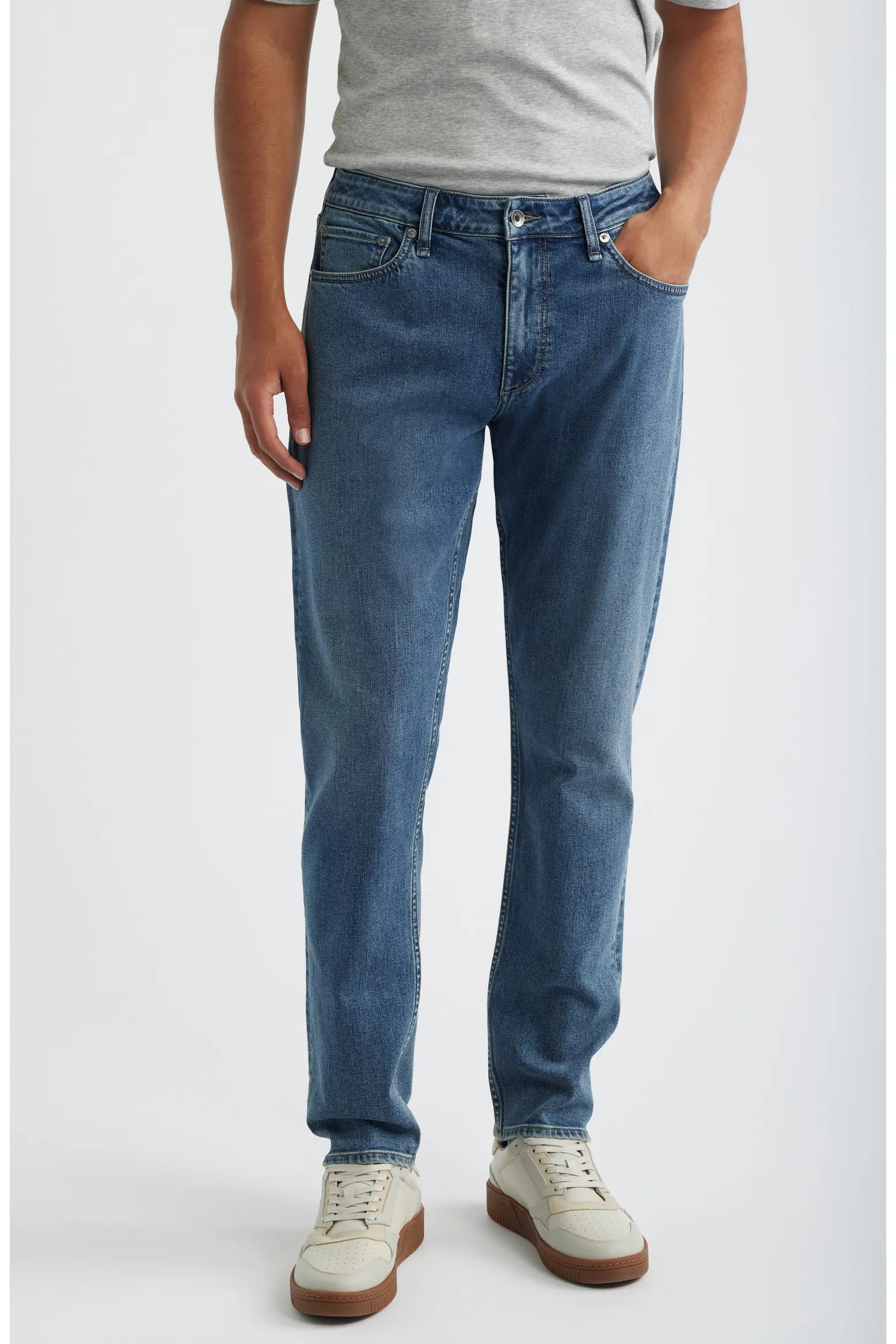 Fit 3 Authentic Stretch Athletic Fit Jeans (Men) | Nordstrom | Nordstrom