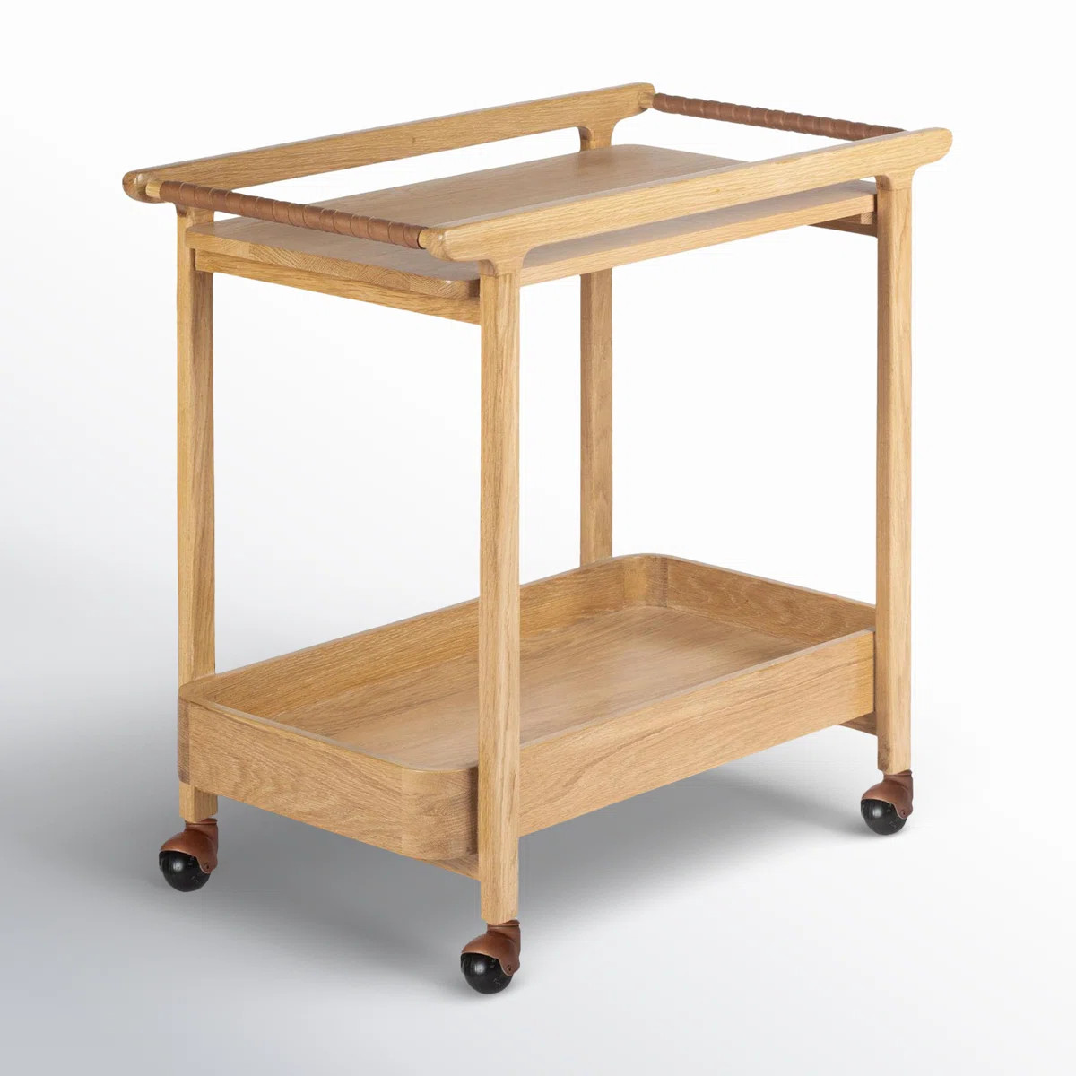 Trevino Modern Bar Cart | Wayfair North America