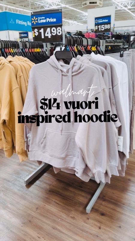 Walmart $14 Vuori inspired boyfriend hoodie. Fleece lined and so soft! Junior sizing, size up one size. I’m wearing a size medium. 





Walmart fashion. Affordable style. Walmart looks. No boundaries. Lookalike. Dupe. Look for less. 

#LTKfindsunder50 #LTKsalealert #LTKstyletip