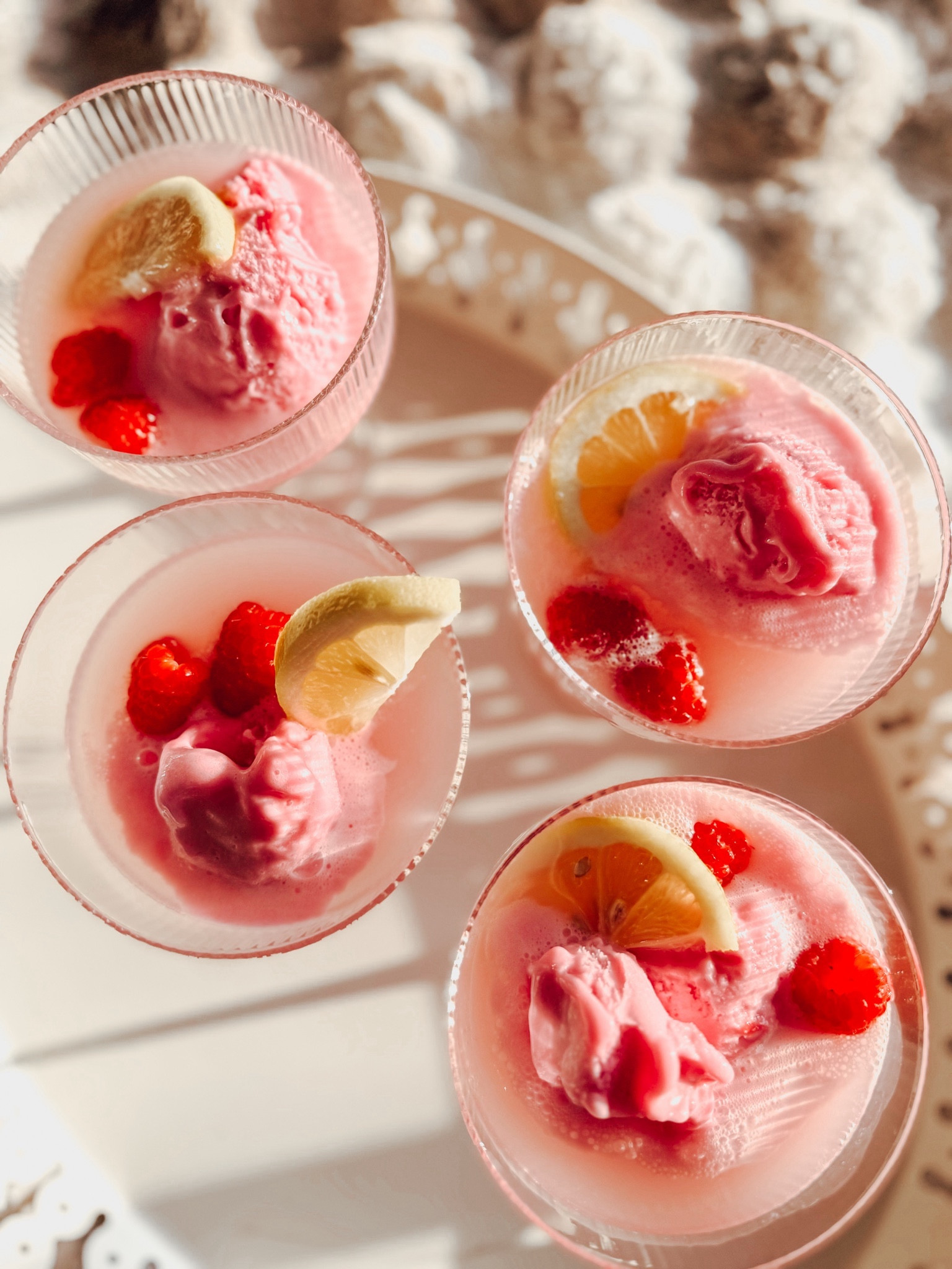 The cutest coupe glasses for our Valentine’s Day Raspberry Prosecco Cocktails💌 

#LTKSpringSale #LTKparties #LTKhome