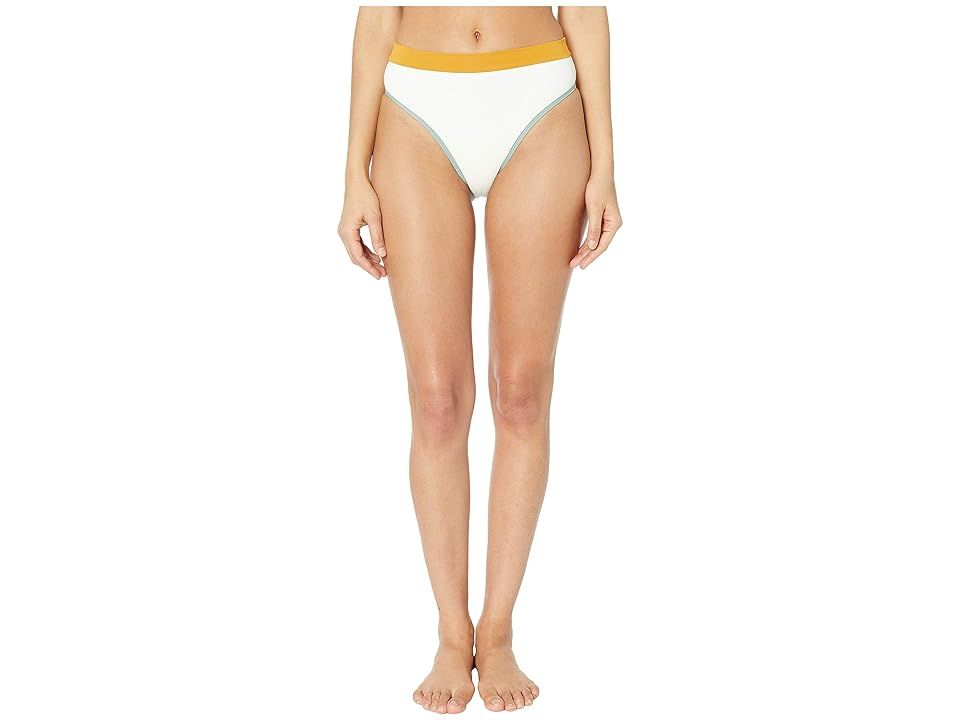L*Space Ridin' High Frenchi Bitsy Bottom (Cream/Bronze/Reef) Women's Swimwear | Zappos