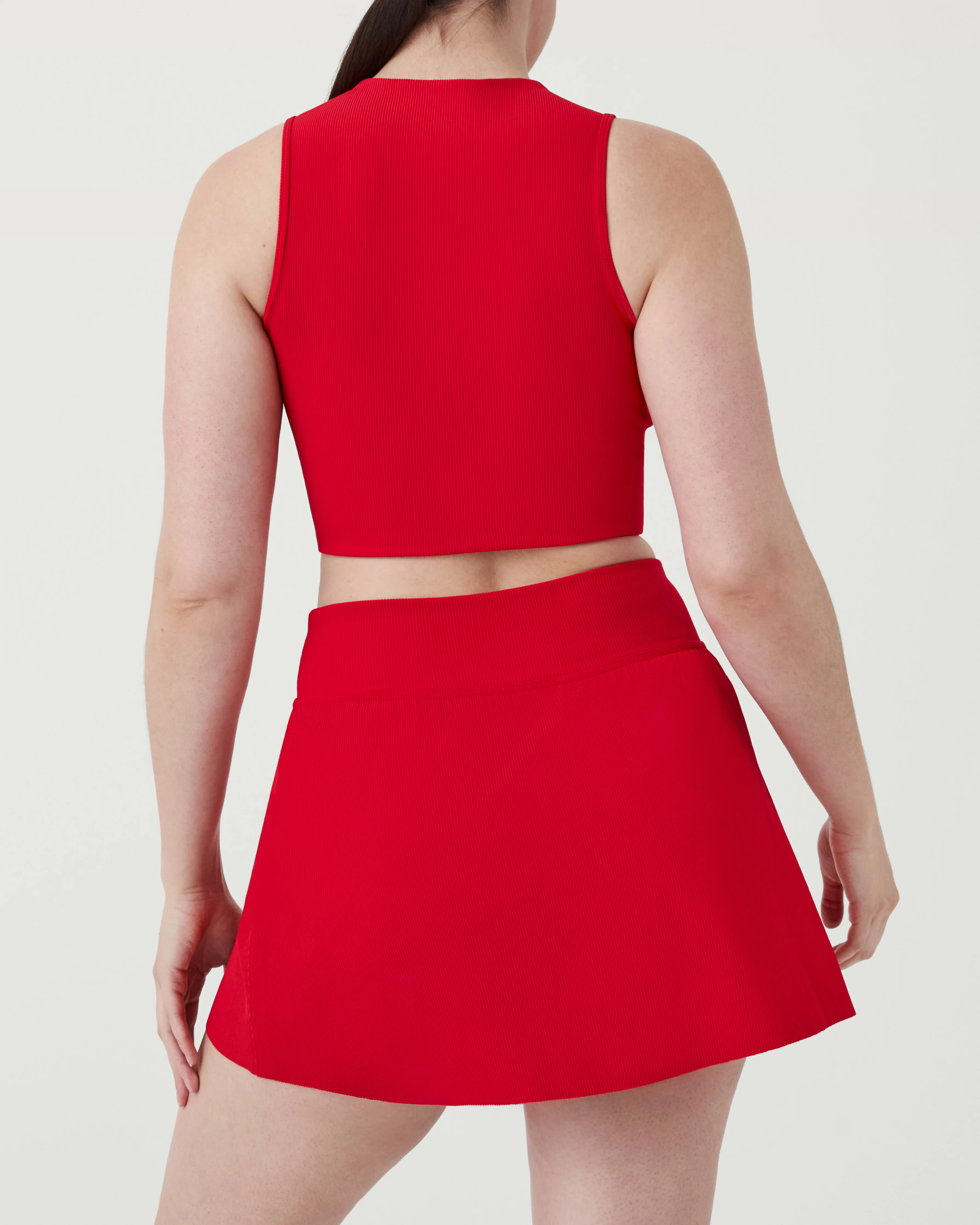 SPANXshape™ Get Moving Contour Rib Mock Neck Tank | Spanx