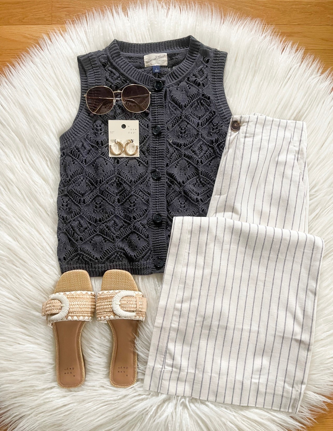 30% OFF this look!  Gorgeous crochet top & Linen pants make for a fun combo 🤩

#LTKootd